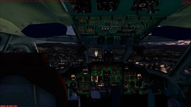 [FSX] ТУ-134 Сочи (TU-134 Sochi) просто посадка