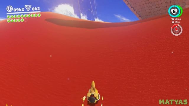 Super Bowser Odyssey Walkthrough Part 2 - Sand Kingdom & The Inverted Pyramid