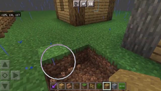 (старое) видео про майнкрафт:строительство дома на горе. Делаем дорожки