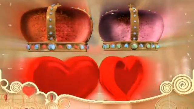 Футаж свадебный  венчание