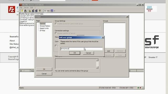Створення свого фтп сервера / Create Your Uwn Ftp Server