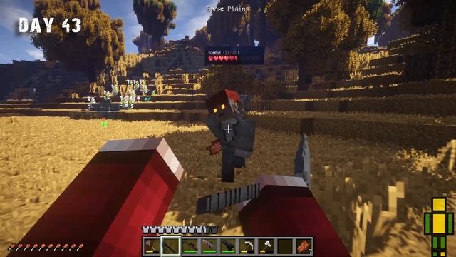 Я ПРОВЕЛ 100 ДНЕЙ В ЗОМБИ АПОКАЛИПСИСЕ В МАЙНКРАФТ И ВОТ ЧТО, ПРОИЗОШЛО! #3