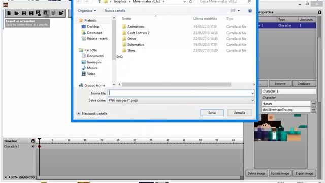 [TUTORIAL] Minecraft Animation - Making An Image - Mine-Imator V.0.6.2