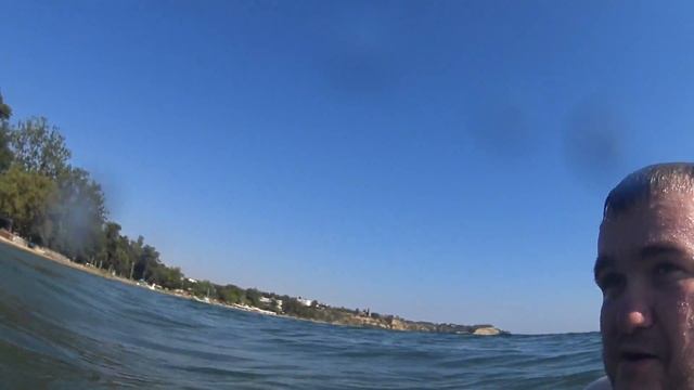 Я КУПАЮСЬ В МОРЕ С ЭКШН КАМЕРОЙ