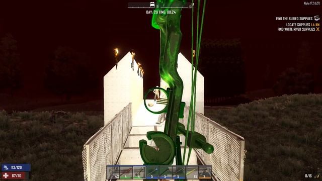 The Best Horde Base! Killing Corridor - Jawoodle Corridor E28 7 Days To Die Alpha 17 - 7D2D A17