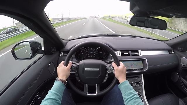 2018 Range Rover Evoque 2.0 Si4 240 - POV Test Drive (no Talking, Pure Driving)