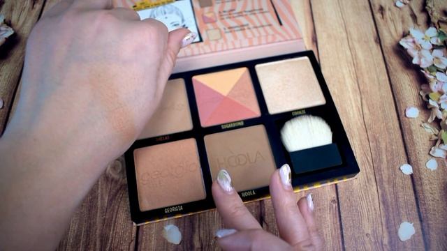 Косметические фавориты | Палетка Benefit - Cheek Stars Reunion Tour |  Свотчи косметики | КОСМЕТИКА