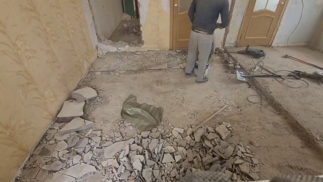 демонтаж стяжки