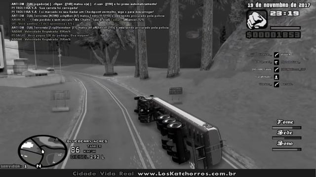 GTA Multiplayer: Vida Real: Capotei O Volvo Na ?? Ep:2