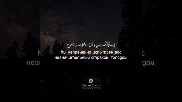 ? Сура 2 Корова, аяты 152-156