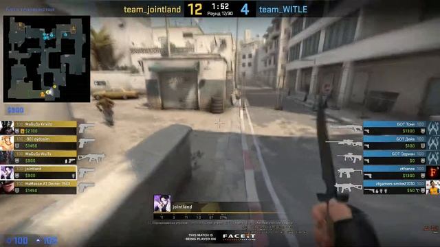 Bot Plays With Cheats On Faceit
