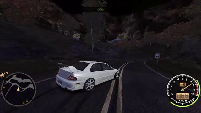 Дрифт на Lancer Evo в NFS MWO