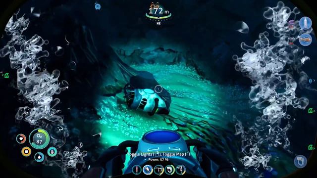 I CRASHED MY NEW HOVERBIKE! - SUBNAUTICA: BELOW ZERO