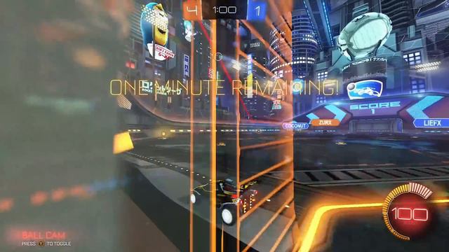 THIS IS ROCKET LEAGUE LASERBALL