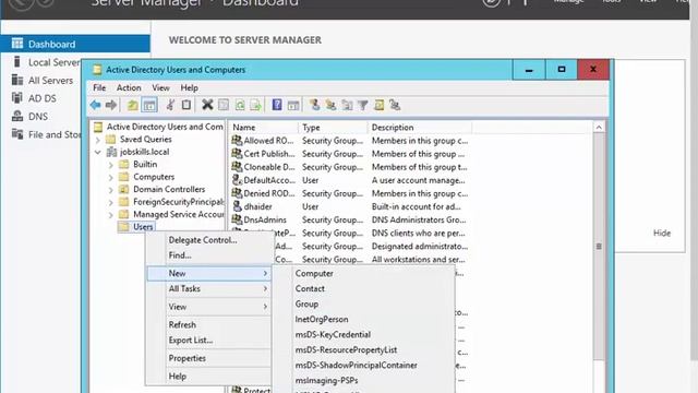 2016 Active Directory Training For IT Support
