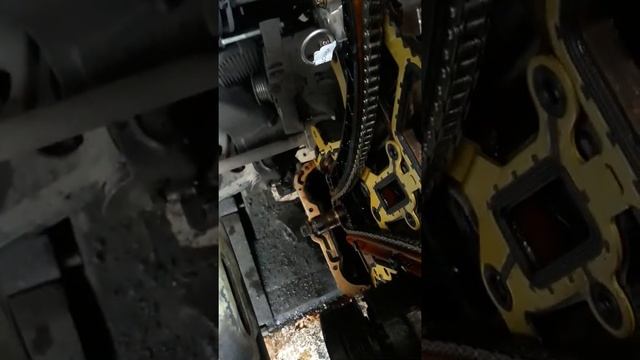 опель корса замена цепи грм