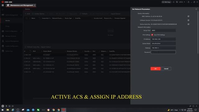 Hikvision Access Controller DS-K2604 4 Door Access Controller Wiring Diagram & Configuration