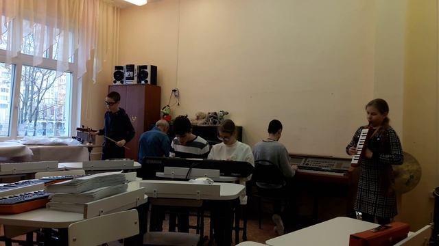 ансамбль Праздник инструментальная группа чаттануга чуча репетиция дубль один