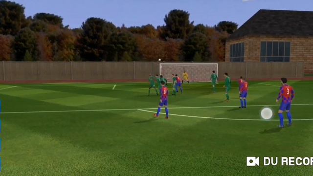 Повторил гол месси в Dream League  Soccer