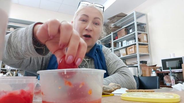 MUKBANG/ОБЕД НА РАБОТЕ/ХЕК ДО ЧЕГО ХОРОШ😋