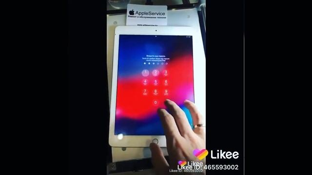 Ремонт подсветки на IPad Air 2