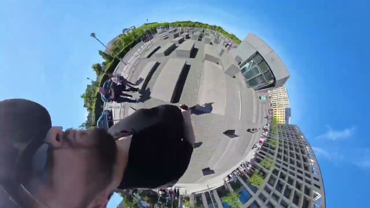 Берлин. 9 мая. Первые шаги с INSTA360 X4