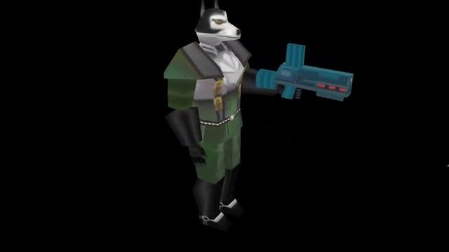 Kanaan (Chaos) Cancelled Game: Kanaan Enemy With Weapon