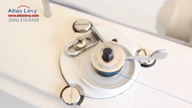 Automatic  Bobbin winding on Single needle machines