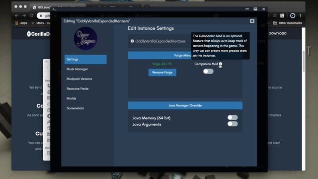 GDLauncher For Minecraft - The Modern Next-Level Launcher For Mods And Modpacks