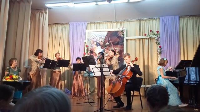 Вера Черноусова. Мысливечек. Концерт для чембало с оркестром. 2 часть.