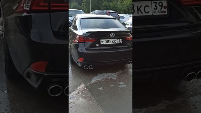 Кастом выхлоп Lexus IS 250