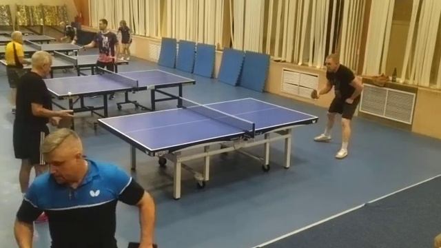 Владимир Максимов VS Алексей Соколов. Настольный теннис.