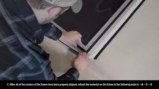 Elite Screens Aeon CLR Assembly Video