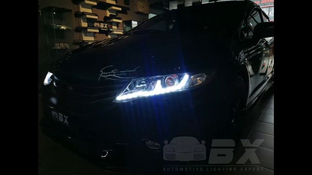 Honda Odyssey Rb3 ? Headlamp Modification Retrofit + Interior LED Ambient Light RGB Phone App