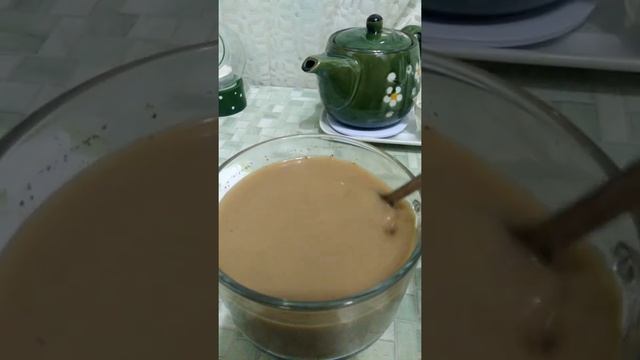 Утро со вкусом шоколада.