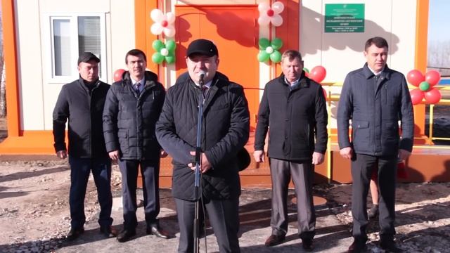 Открытие модульного ФАП в селе Новый Чекурск