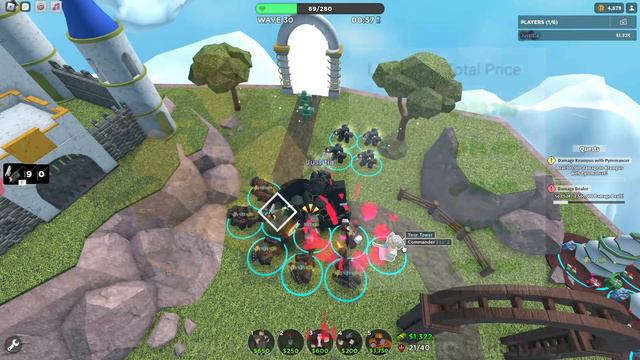 КТО ЛУЧШЕ №4 | УСКОРИТЕЛЬ ПРОТИВ ГОЛДЕН МИНИГАННЕРА | Tower Defense Simulator | Roblox TDS