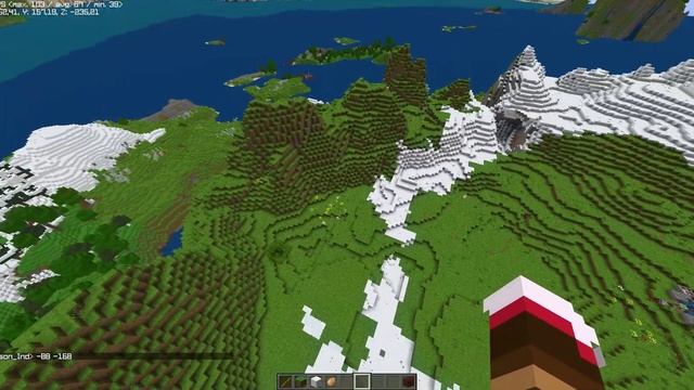 Minecraft 2023 04 18   22 34 59 01 Тест Орбитальной пушки в майнкрафт