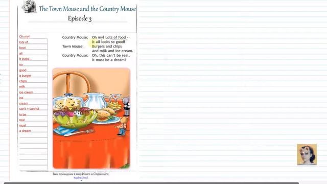 62.Spotlight 2. Reader. The Town Mouse And The Country Mouse 5-in-1  Audio Karaoke