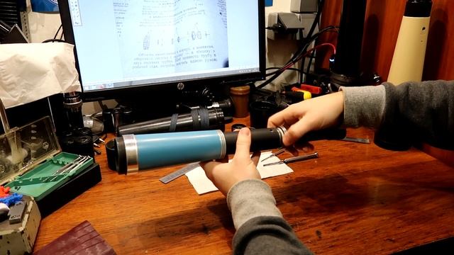 Зрительная труба ЗТ7 30х50. Инструкция по сборке.