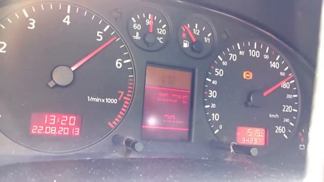 Audi A6 C5 1.8T acceleration 0-180 km/h
