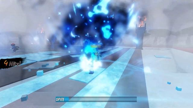 Blue Flame ULTIMATE MOVE is HERE Roblox Heroes Battlegrounds
