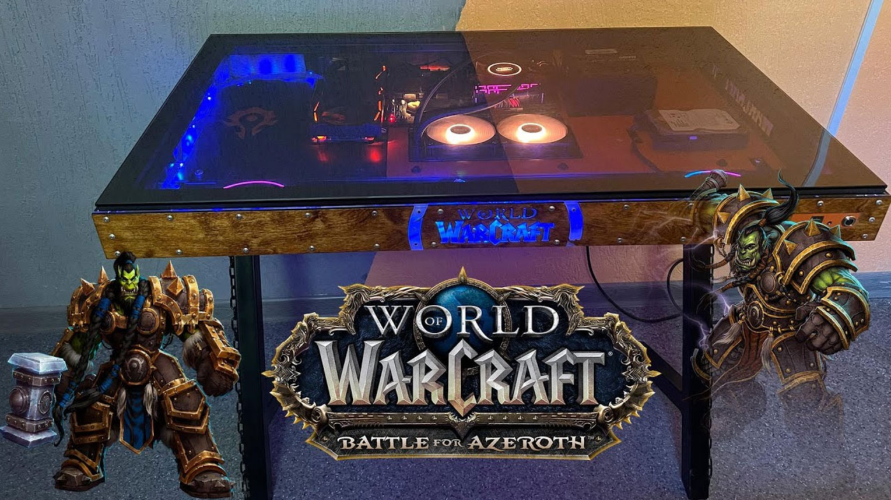 Стол Пк. Warcraft. Своими руками