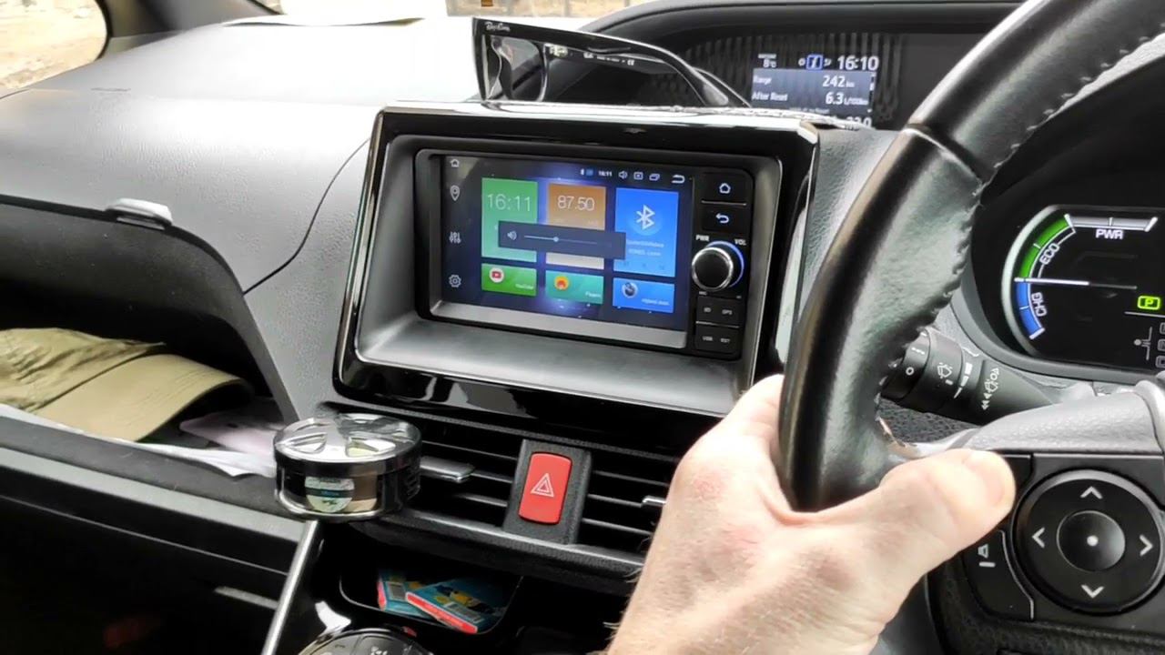 Настройка кнопок  и - на руле Андроид магнитолы. Marubox. Toyota Voxy Hybrid.