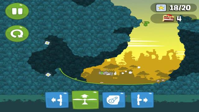 Прохождение Bad Piggies \\ №18 // Запрягли машину как лошадь