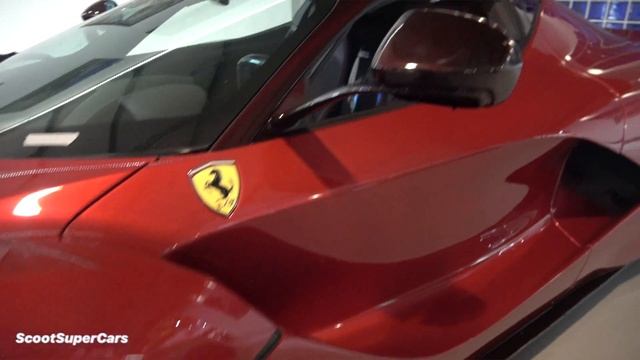 INSANE RED CARBON LA FERRARI Arrives In The UK!