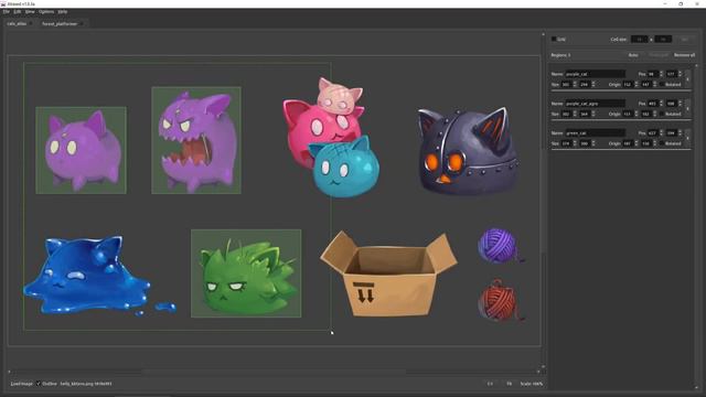 Atlased: Sprite Atlas Editor, Sprite Packer And Slicer