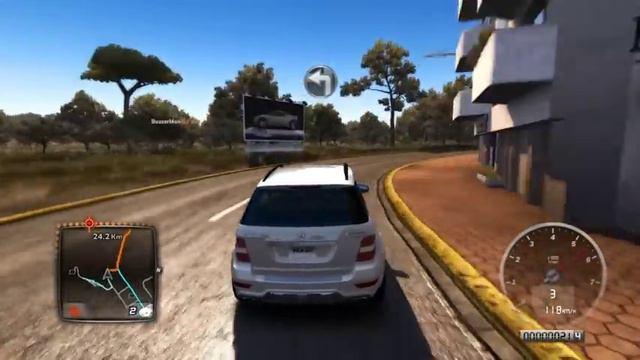 Test Drive Unlimited 2 (White Mercedes ML 63 AMG)
