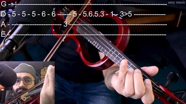 Dernière Danse Violin Tutorial