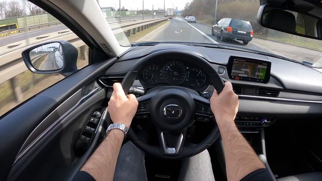 NEW Mazda 6 2021 (2.5 Skyactiv-G 194 HP) | POV Test Drive #744 Joe Black